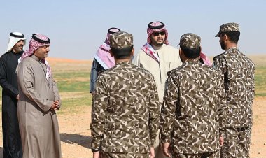 الأمير تركي بن محمد بن فهد يزور محمية الشمال للصيد المستدام