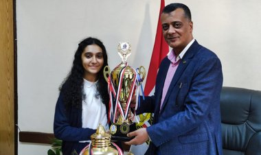 فوزالطالبة مارولا  بالمركز الأول عالميًا  في روبوت المدارس