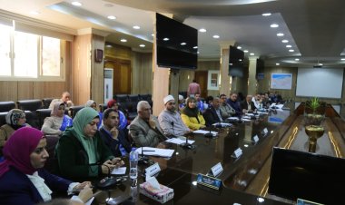 مناقشة خطة نشر الاستراتيجية الوطنية لحقوق الإنسان بكفر الشيخ