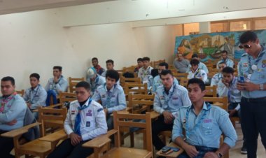 تدريبات عن الاسعافات الأولية لـ 40 عضو من فرق الجوالة بشباب كفر الشيخ