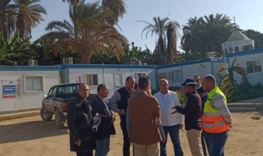 سكرتير عام محافظ بني سويف يتفقد «محور الفشن  الحر.. ومنطقة  الحيبة»