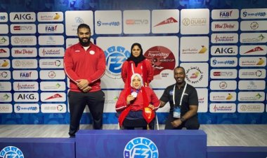 أمل الفردان تحقق فضيتان في بطولة فزاع الدولية لـ «رافعات القوة» في دبي