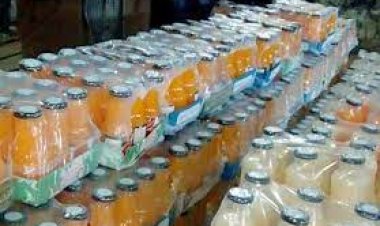 أمن القاهرة يضبط عبوات عصير فاسدة ومنتهية الصلاحية في المرج 