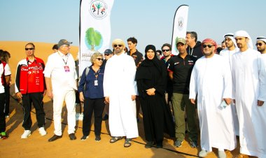«سياحة الشارقة»  تزرع 100 شجرة في محمية المنتثر