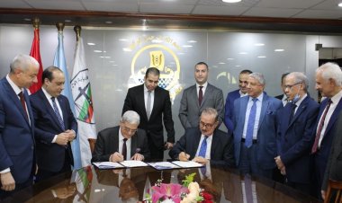 رئيس النيابة الإدارية يوقع برتوكول تعاون مع محافظ كفر الشيخ