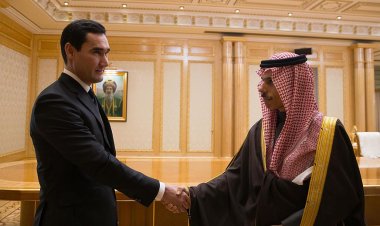 رئيس تركمانستان يستقبل سمو وزير الخارجية السعودي