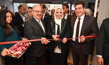 وزيرة التضامن تفتتح فرع بنك ناصر الاجتماعي بمنطقة الأسمرات
