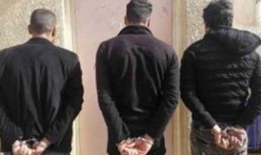 القبض على 5 أشخاص بحوزتهم حشيش وسلاح نارى بالبساتين