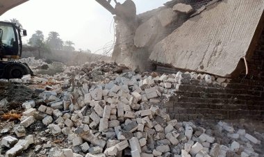 إزالة 15 حالة تعدي بالبناء على الأراضي الزراعية وأملاك الدولة بالمنيا