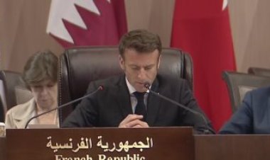 ماكرون في مؤتمر بغداد:  فرنسا ساهمت فى دعم العراق