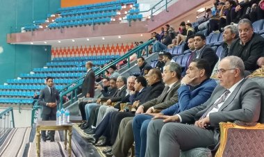 وزير الرياضة يشهد ودية المنتخب المصري لليد مع نظيره القطري باتحاد الشرطة