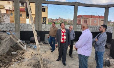 رئيس مياه دمياط يتابع تنفيذ مشروعات المبادرة الرئاسية «حياة كريمة»