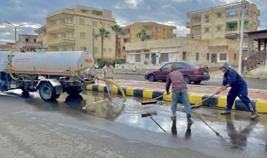 محافظ كفر الشيخ يشكل غرفة عمليات لمتابعة رفع مياه الأمطار بعدد من القرى