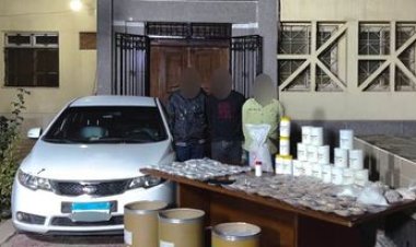 ضبط «60 ألف قرص كبتاجون» بحوزة 3 عناصر إجرامية بالشرقية