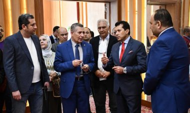 وزير الشباب يتفقد فرع نادي «النادي» لمتابعة معدلات التشغيل