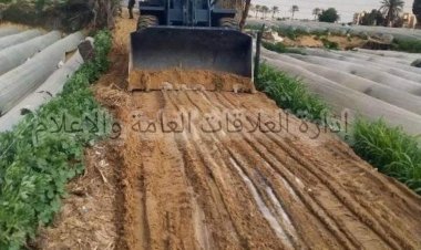 فتح طريق بمركز ومدينة أبوصويراستجابةً لشكوى المواطنين