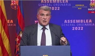 رئيس نادي برشلونة: أتمنى عودة «ميسي».. ونجحنا في جلب الفرحة لمشجعينا