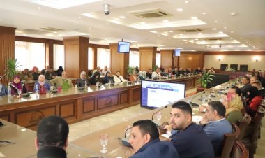 محافظة الجيزة  تنظم ورشة عمل للتدريب علي كيفية تطبيق قانون المحال العامة