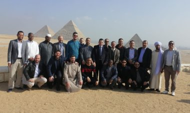 شاهد| جولة في أهرامات الجيزة لأئمة ووكلاء الأوقاف بدولة الجزائر الشقيقة