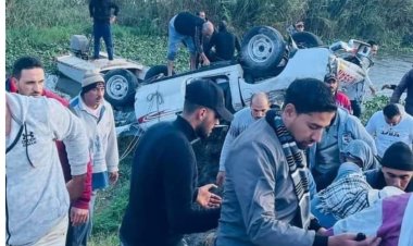 مصرع إعلامي إثر حادث أليم بطريق المنزلة بالدقهلية