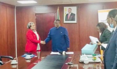 سفيرة مصر في هراري تلتقي مع نائب رئيس الجمهورية الزيمبابوي