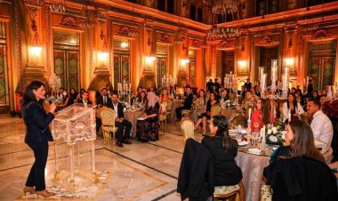 وزيرة التعاون الدولي تلتقي بـ 79 من خريجي كلية ستانفورد للأعمال