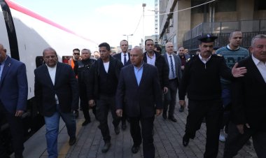 وزير النقل  يشهد انطلاق أولى رحلات قطارات «تالجو» الفاخرة بالركاب من محطة مصر