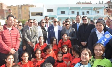 وزير الشباب والرياضة يتفقد الأنشطة الرياضية والمشروعات الاستثمارية بالشرقية