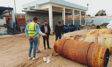 رئيس مياه الشرقية يتفقد عدد من محطات المياه بمركزي كفر صقر وأولاد صقر