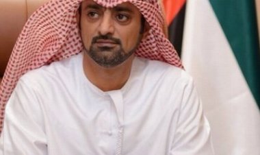 ولي عهد عجمان يقدم واجب العزاء في وفاة محمد عبدالله السويدي