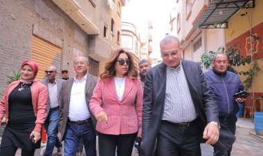 محافظ دمياط ورئيس التنمية الحضرية يتابعان تطوير المناطق الغير مخططة