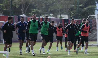 تفاصيل مران الأهلي استعدادا لمباراة سيراميكا في الدوري