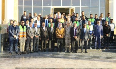 وزير التعليم العالى يتفقد المنشآت الجديدة بجامعتى  جنوب الوادي الحكومية والأهلية