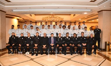 وزير الرياضة يلتقي لاعبي منتخب مصر للشباب تحت 20 سنة