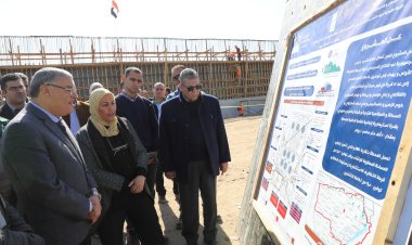 محافظ المنيا يتفقد مشروعات «حياة كريمة»  بمدينة أبوقرقاص