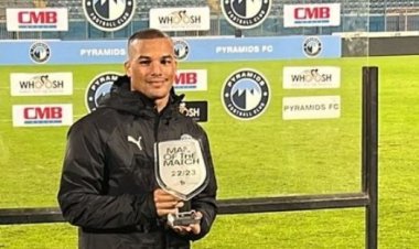 «لاكاي» يحصد رجل مباراة بيراميدز والاتحاد السكندرى