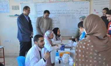 «الشباب والرياضة»  تطلق أولى فاعليات القوافل الطبية بقرى «حياة كريمة»  في محافظة كفر الشيخ