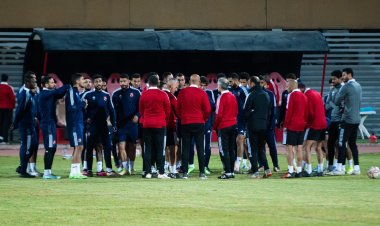 الأهلي يختتم استعداداته لمواجهة سيراميكا في الدوري الممتاز