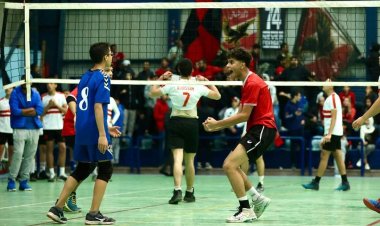 الأهلي يفوز على الزمالك في دوري الكرة الطائرة للشباب