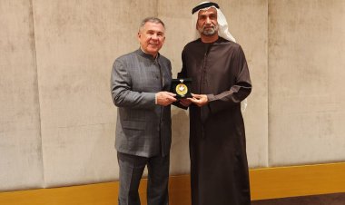 الجروان وحاكم تتارستان يبحثان تعزيز التعاون في مجالات التسامح والسلام