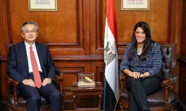 المشاط تناقش مع السفير الياباني بالقاهرة مقترحات التعاون المشترك