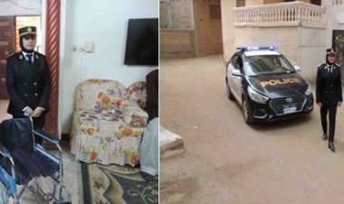 «لافتة إنسانية».. الداخلية تهدي مواطن من ذوي الإعاقة كرسى متحرك بالشرقية