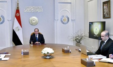 الرئيس السيسي يطلع على مشروعات الشركة العربية العالمية للبصريات