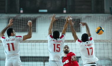 الأهلي يفوز على الزمالك في "دوري الطائرة"