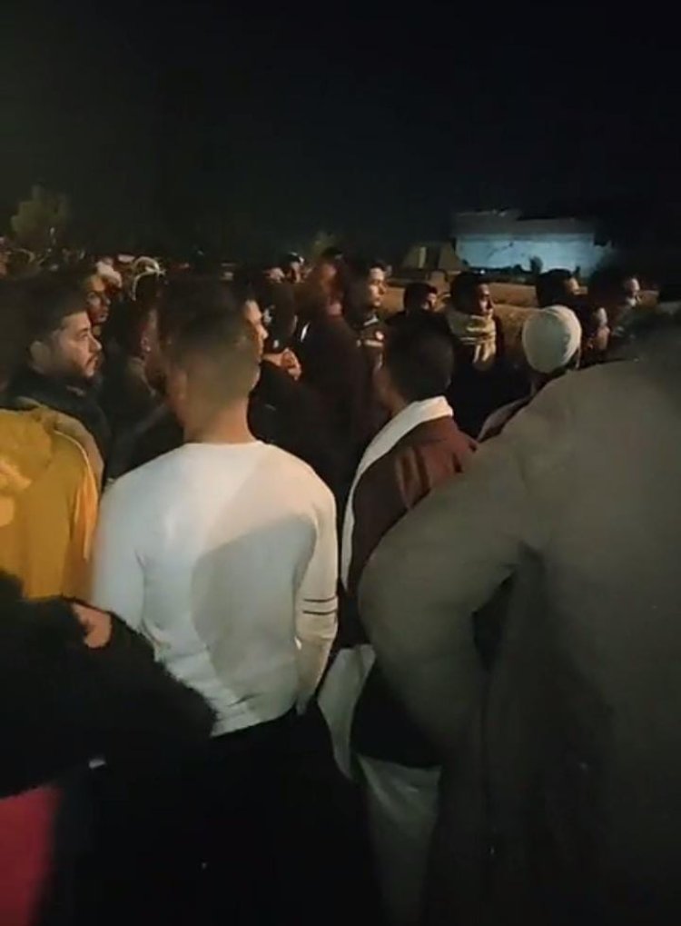 تشييع جثامين 10 عمال لقوا مصرعهم في حادث انقلاب سيارة بالبحيرة