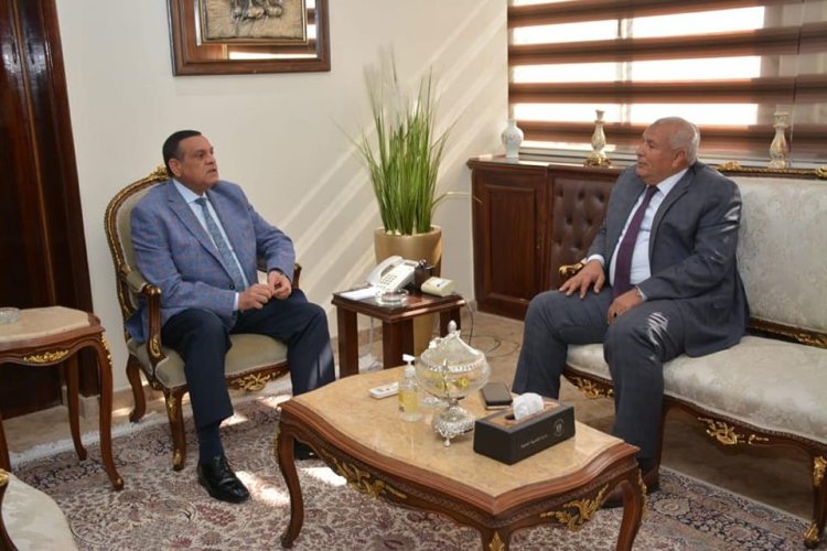 وزير التنمية المحلية ومحافظ الوادي الجديد يتابعان الموقف التنفيذي لمشروعات «حياة كريمة»