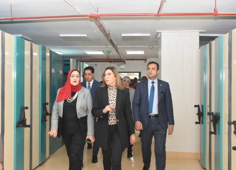 وزيرة الثقافة: دار الكتب والوثائق وجهت بجرد وتوثيق كافة مقتنيات الوزارة