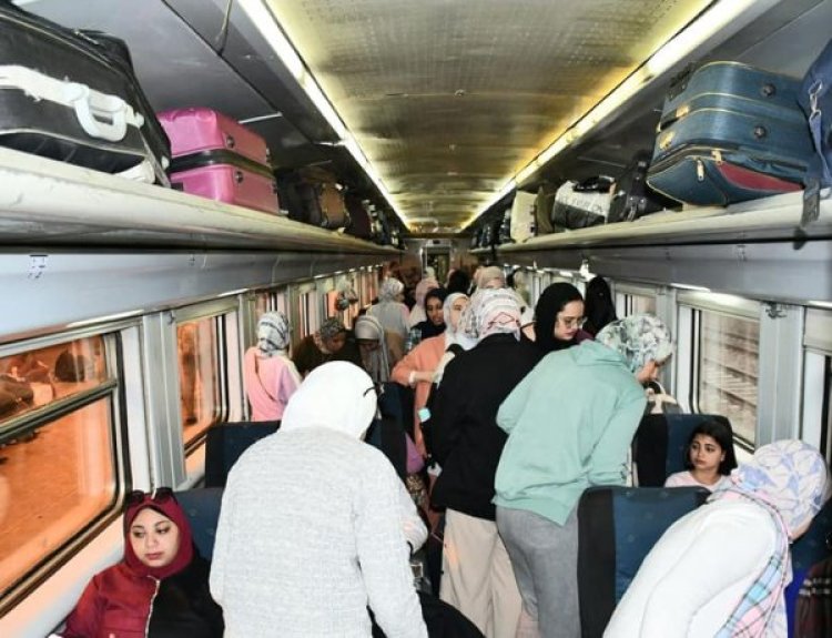 وزارة الرياضة تواصل فاعليات الفوج الثاني من قطار الشباب إلى الأقصر وأسوان