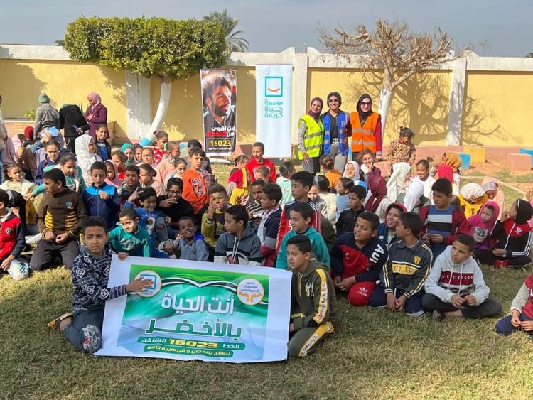 استمرار فعاليات مبادرة «أنت الحياة بالأخضر» في المنيا لليوم الثاني على التوالي