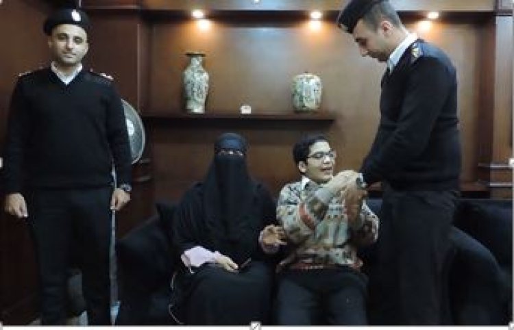 الداخلية تعيد طفل من ذوي الهمم إلى أسرته ببورسعيد